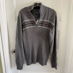 American Rag gray half-zip sweater - multiple sizes